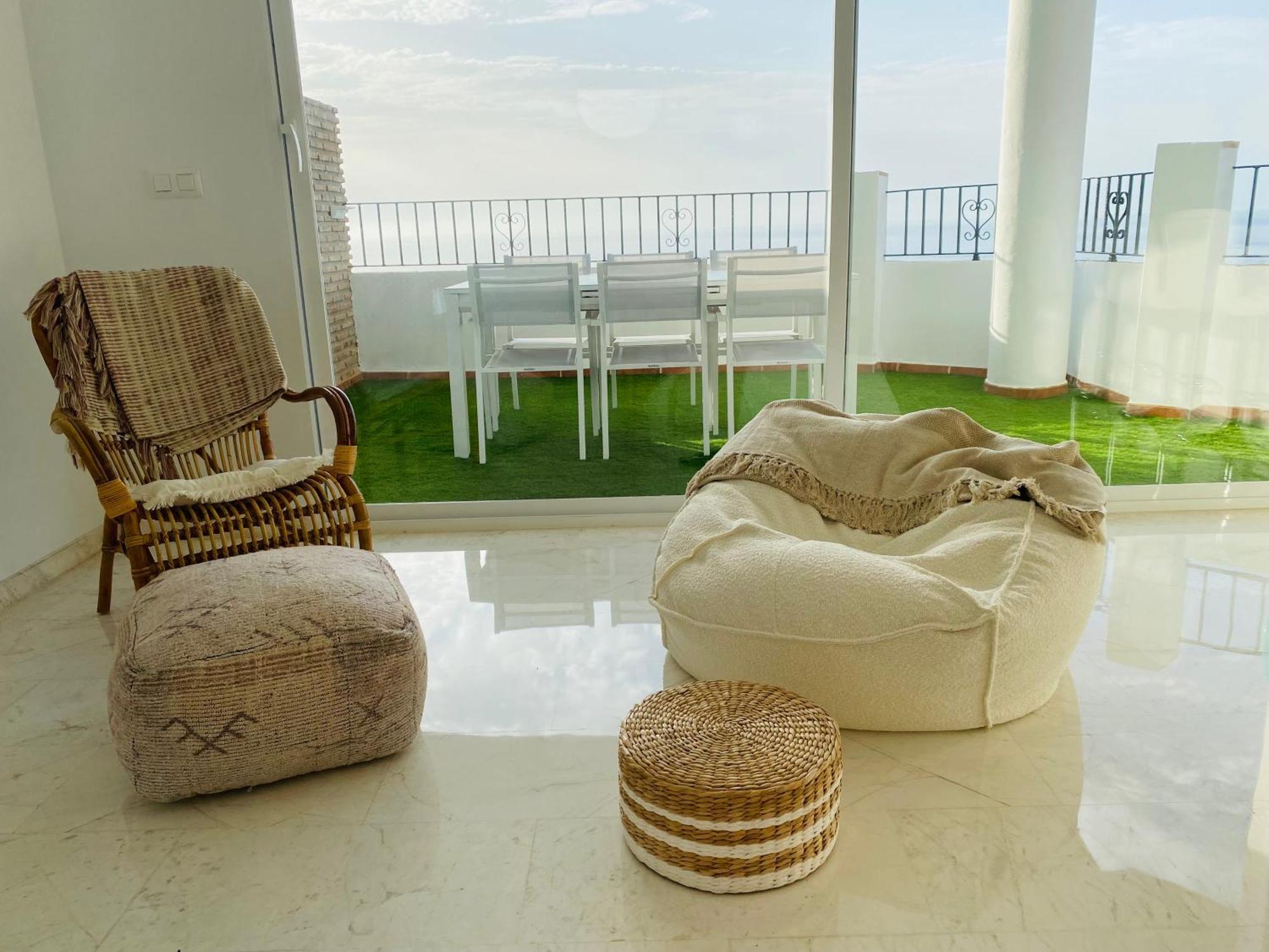 Jardines De Adnania En Marina Del Este Con Vista Al Mar Ada La Herradura  Zewnętrze zdjęcie